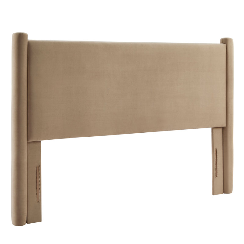 Tête de lit Rael Performance Velvet, Taupe, Double