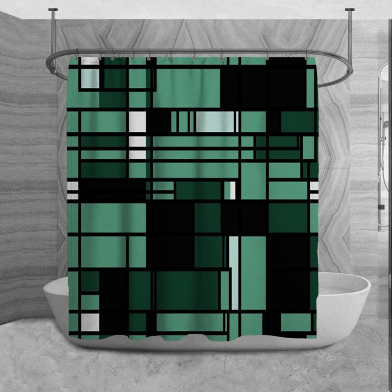 Rideau de douche Romita, H 73 po x l 70 po