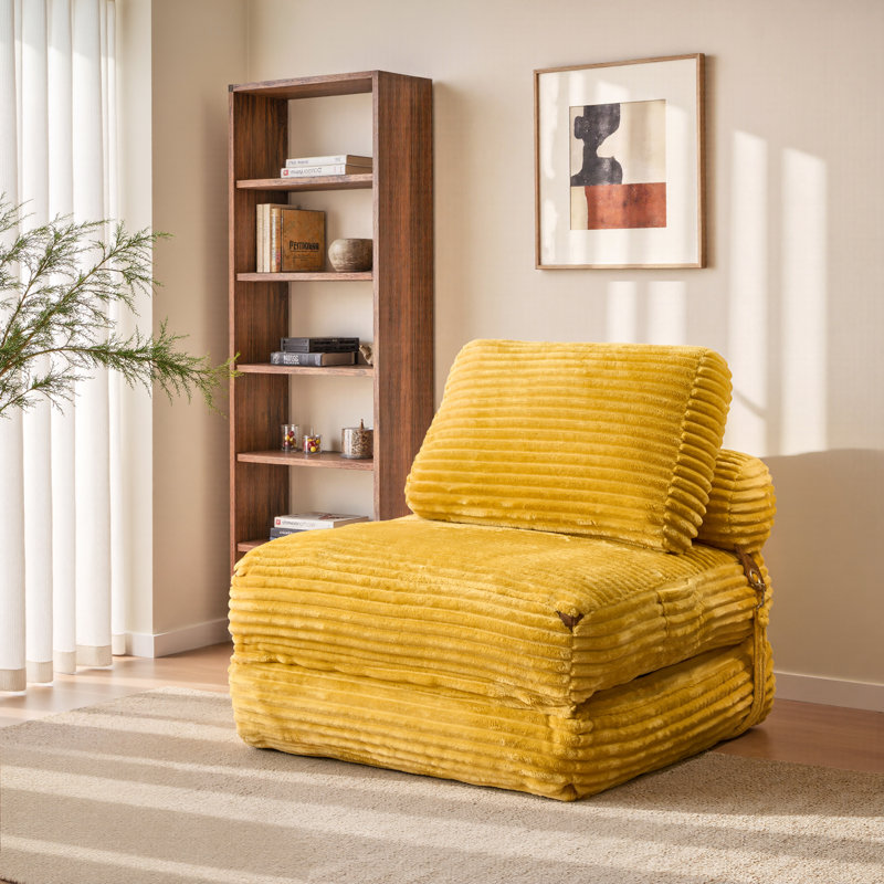 Fauteuil-lit Nathasa, Jaune