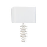 Fishbone Sconce White