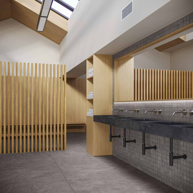 Era 24X48 Limestone Look Matte Porcelain Tile, Slate Gray