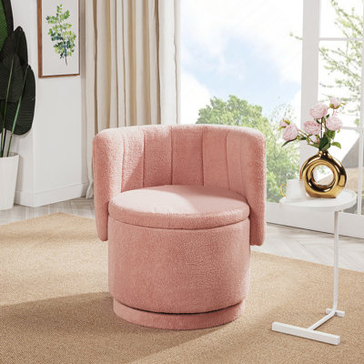 Canapé pivotant à 360 degrés avec espace de rangement caché, parfait pour la chambre à coucher, le salon et divers coins de détente