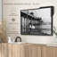 Plage «Black California - Huntington Beach Surfer Wall Art»-101780415