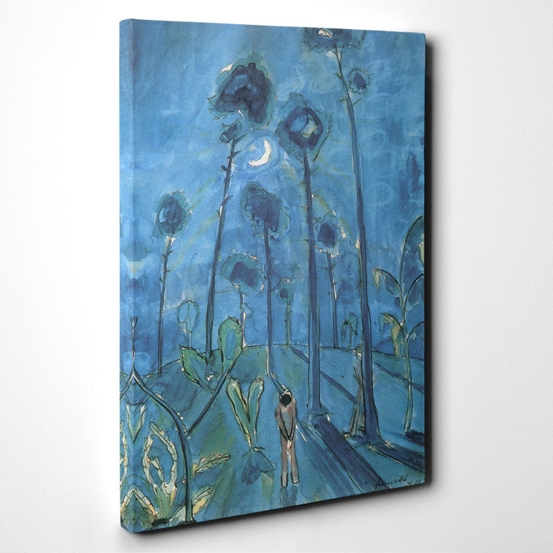 Lunar Landscape by Walter Gramatte - Wrapped Canvas, 50cm H x 35cm W