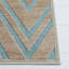 Tapis taupe / turquoise Haileymarie-20237752