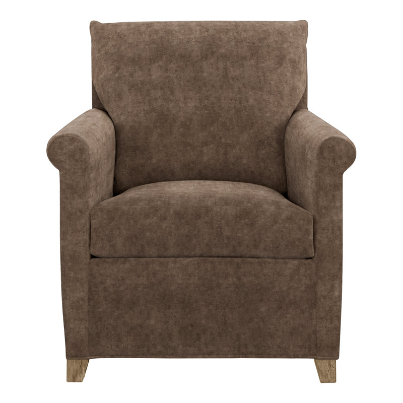 Gwynn Cotton Armchair, Nadia Earth, Hampton
