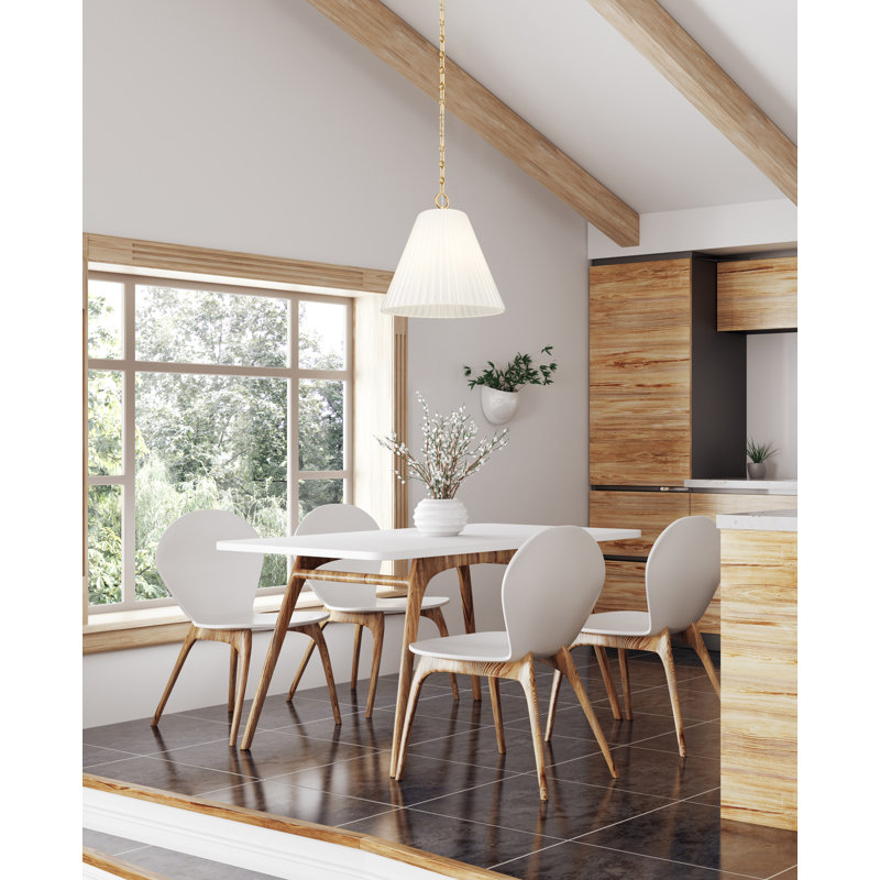 Luminaire suspendu moderne 3 lumières Nady, Or
