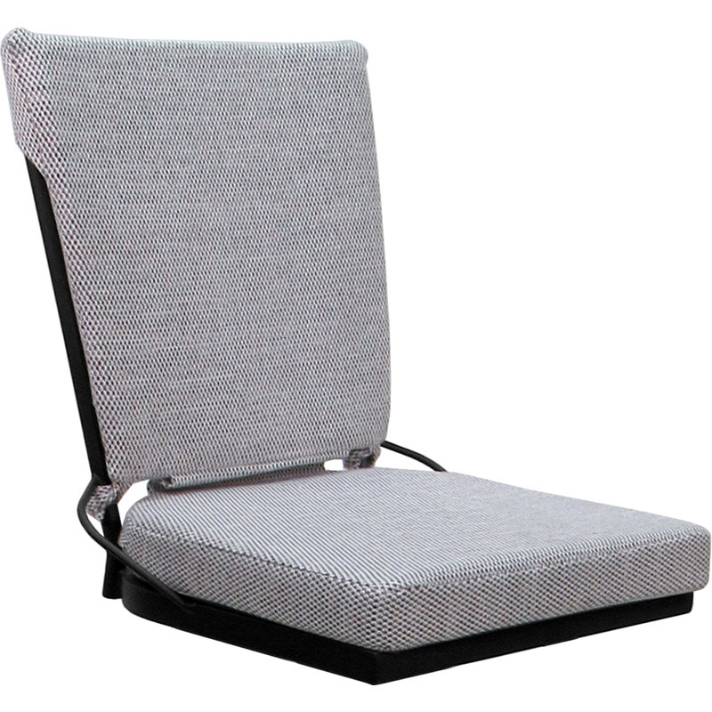 Crème - noir - assise de 30 po, Noir, Crème