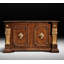 88" Wide 1 Drawer Walnut Wood Sideboard-25656395