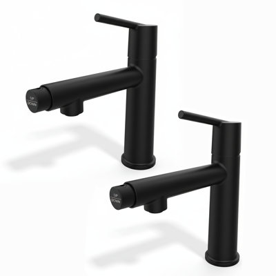 Modern 2-in-1 Fountain Bathroom Faucet(Set of 2)