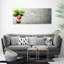 Tomatoes And Basil - Wrapped Canvas Print