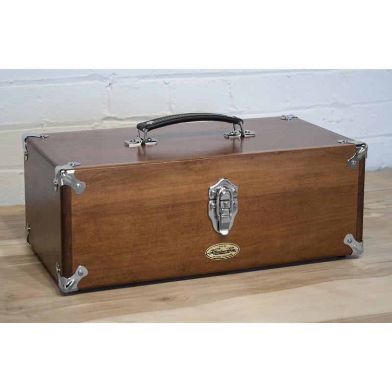 Gerstner 1600 Tote Case – Handcrafted in the USA from Cherry for Tools & Supplies On the Go
