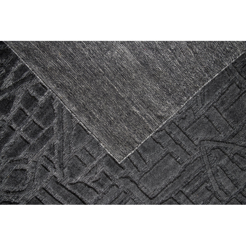 Bariloche Wool Abstract Area Rug, Rectangle 12' x 15'
