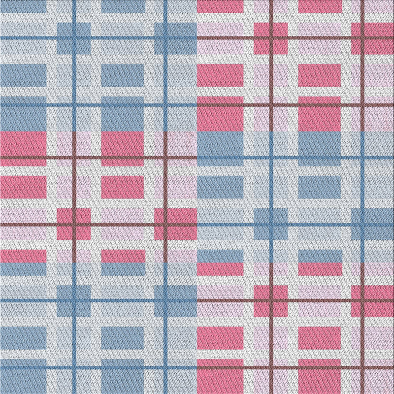 Geometric Indoor Rug, Square 8'
