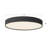 Chiedza 7-in Black dimmable LED Flush Mount-124959522