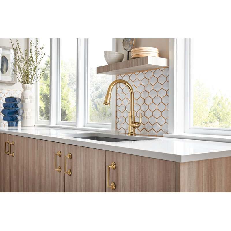 Rook® Drawer Pull, Luxe Gold