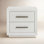 2-Drawer Oak Nightstand