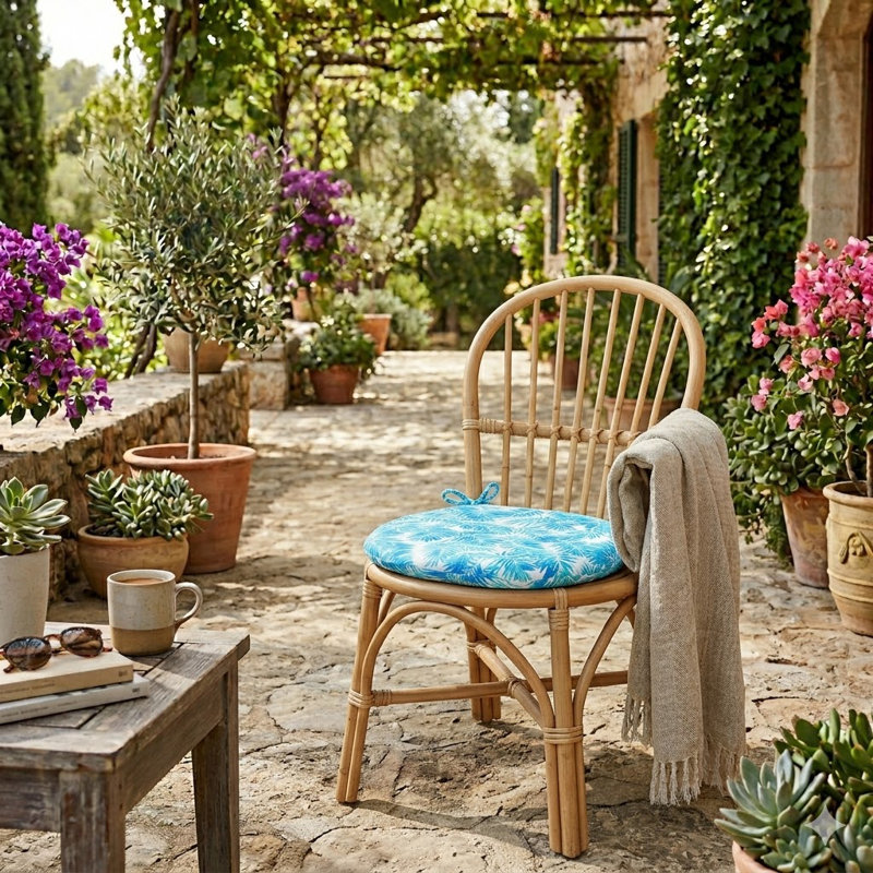 Tifany Outdoor Water Repellent Seat Cushion