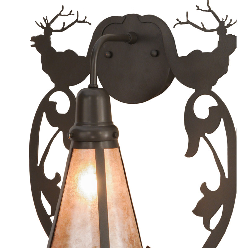 Rustic Lodge 1 - Light Armed Sconce