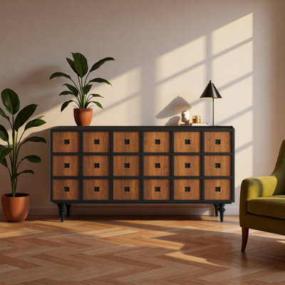 Armoire de rangement pour vitrine de salon
