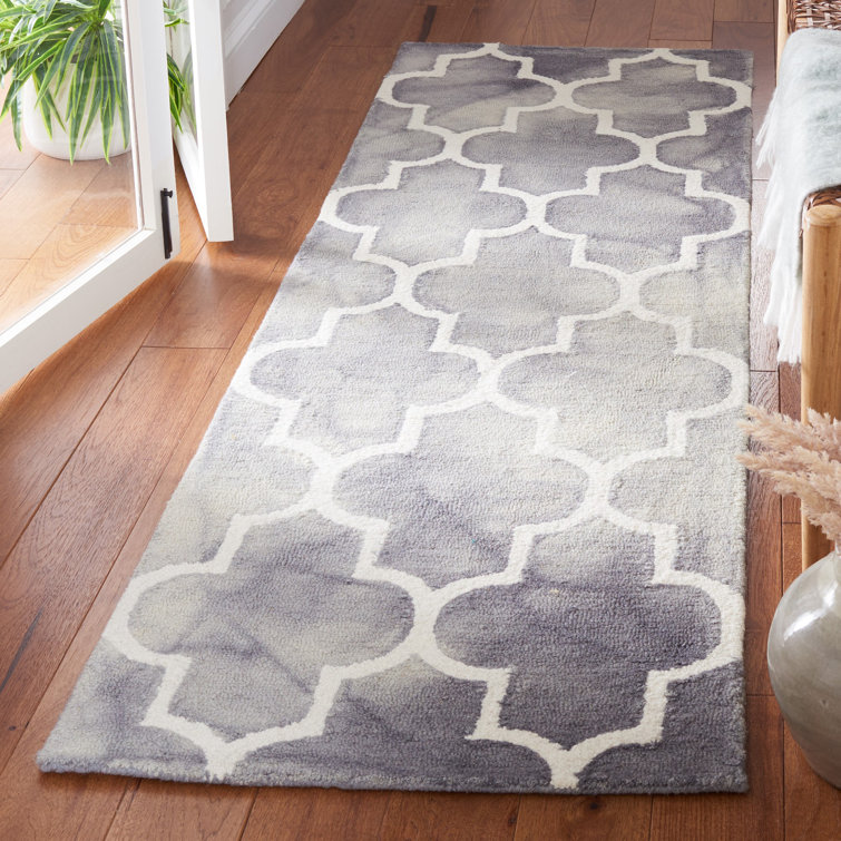 Daviston Hand Tufted Wool Geometric Rug