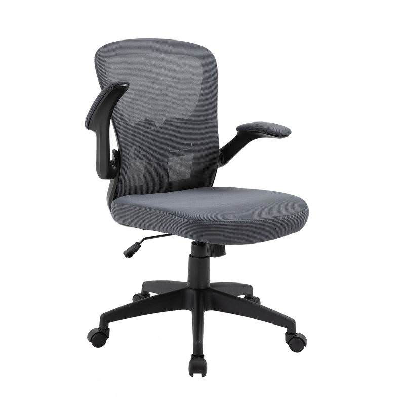 Chaise de travail en filet Lampeter, gris