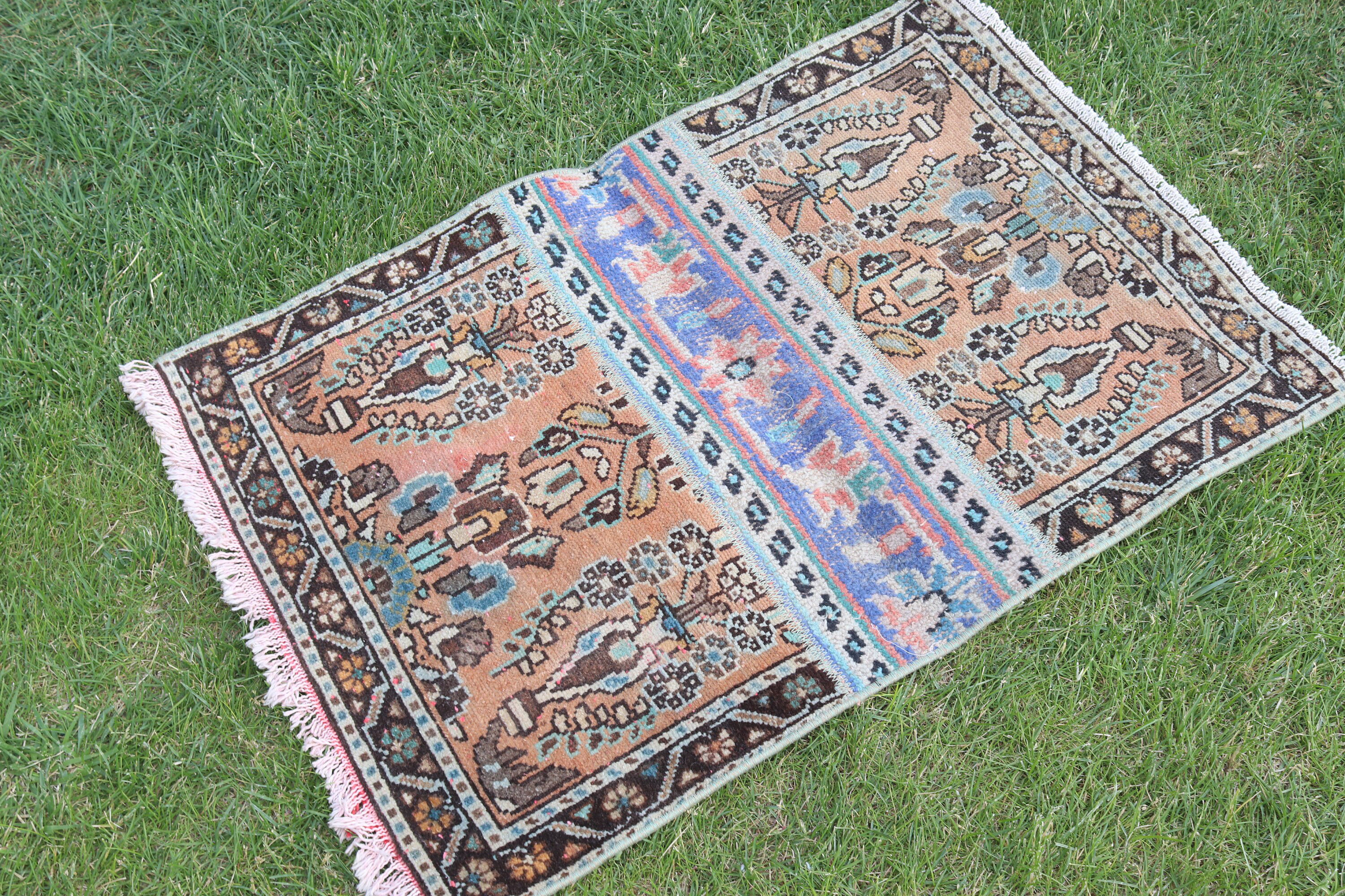 Bungalow Rose Handwoven Wool Turkish Rug with Distinctive Vintage ...
