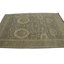 Tapis oriental brun discret 6X8'5 Mute