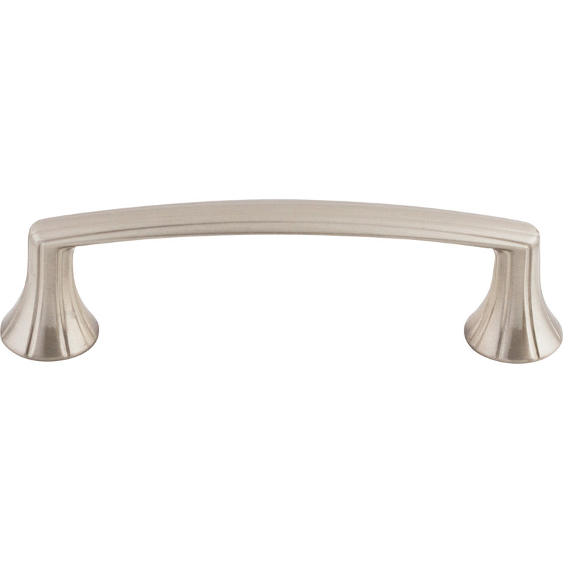 Rue 3 3/4" Center to Center Bar Pull, Brushed Satin Nickel