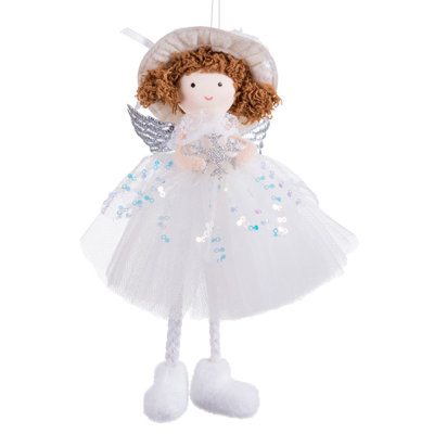 16cm Polyester Hanging Figurine Ornament