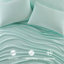 Drap simple TG 3 pièces - 100% molleton, paroisse ultra douce et confortable, boulochage, lavable à la machine, drap plat, secteur de taie d'oreiller ajustée, avec draps plats