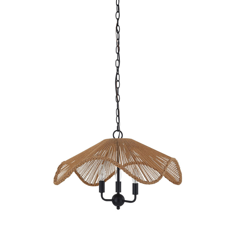 Luminaire suspendu Montrez, naturel