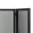 Mollet 40" x 31" 3-Panel Iron Fireplace Screen with Mesh Design