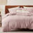 Essential Collection 100% Cotton Waffle Weave Duvet Cover Set-106246739-107624990