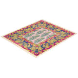 Turia One-of-a-Kind 4' 2" X 4' 7" Hand Knotted Area Rug