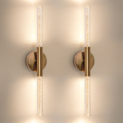 2-Light Dimmable Bathroom LED vanity light