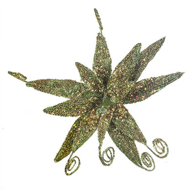 17cm Textile Plants & Flowers Holiday Shaped Ornament