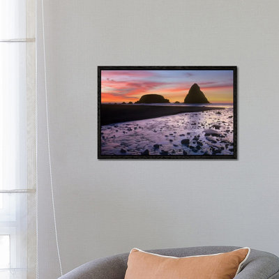 Whaleshead Beach With Sea Stacks, Oregon by Tim Fitzharris - Gallery-Wrapped Canvas Giclée on Canvas