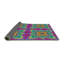 Tapis rose / vert / jaune-617065388