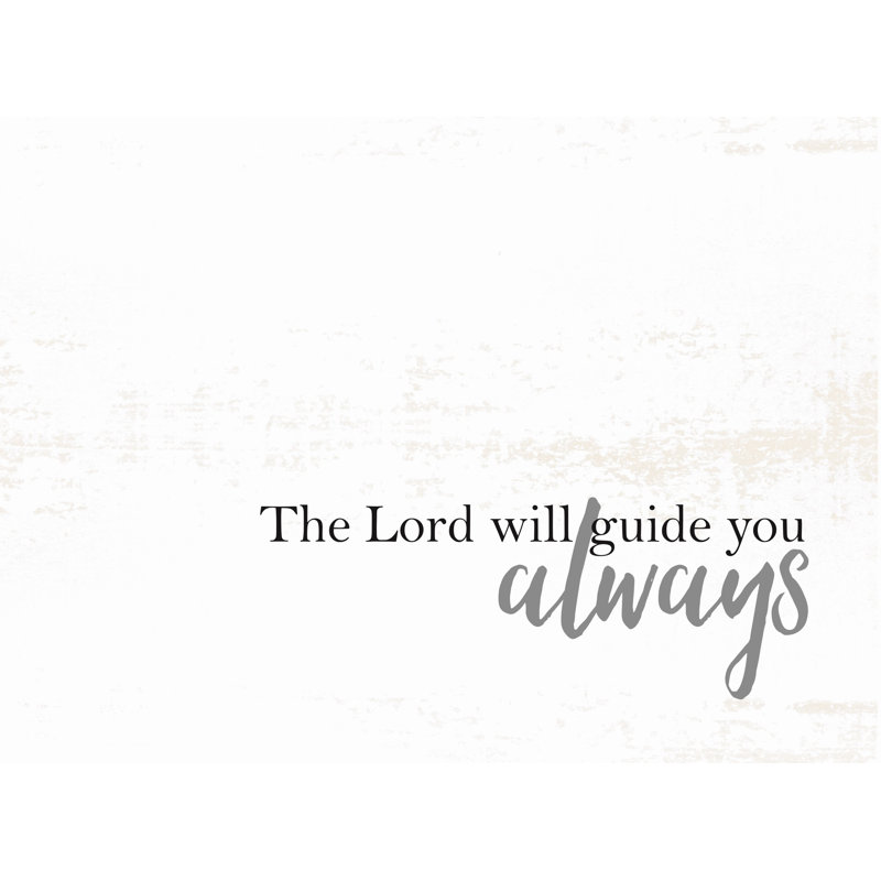 Guide You Always - Wrapped Canvas Print, 51cm H x 76cm W x 3.8cm D