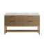 Dessus de meuble-lavabo en chêne et l 48 po x L 22 po Bristowe-132976299-132976310-132976313