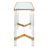 Nikkayla 51'' Glass Top Console Table-2141383297
