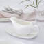 Serendipity White - Gravy Boat & Stand