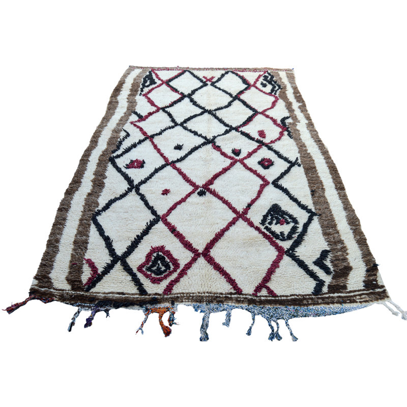 One-of-a-Kind Rectangle 4'8" X 8' Hand Loomed Area Rug