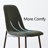 Jozwiak Upholstered Side Chair with Metal Legs-447763064