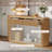 53" Wide 2 - Drawer Credenza Office Storage Cabinet-367389124