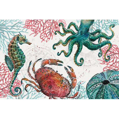 «Ocean Finds I» par Daphne Brissonnet, impression sur toile tendue