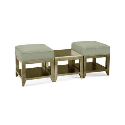 Elements Upholstered Cube Ottoman