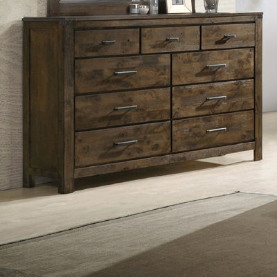 Meuble de rangement en bois massif de style industriel 1 chambre