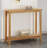 Isys 90cm Solid Wood Console Table